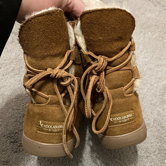 Kookaburra by ugh lace up/zip up boots - Picture 3 of 12